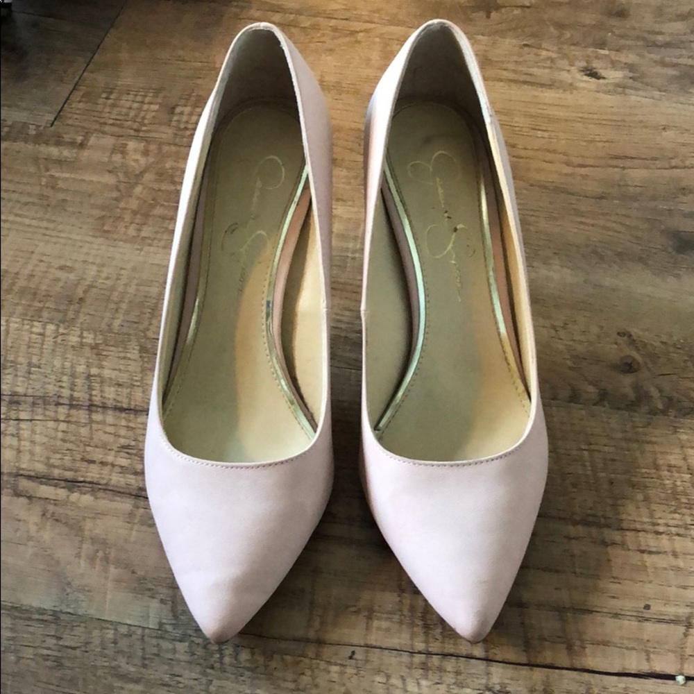 Jessica Simpson Blush Pink Heels